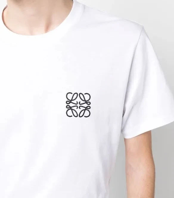 Loewe Embroidered Logo Tshirt (white)