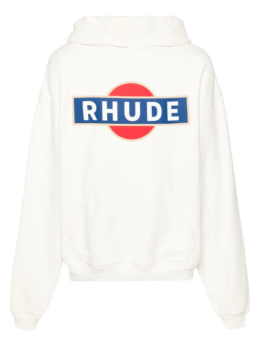 RHUDE RACER LOGO HOODIE