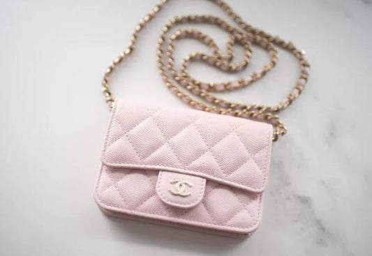 Chanel Pink Woc sling