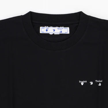 OFF-WHITE BLACK BANGKOK EXCLUSIVE ARROWS T-SHIRT