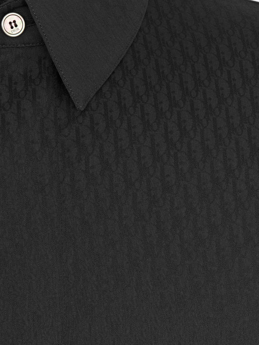 DIOR OBLIQUE SHIRT BLACK