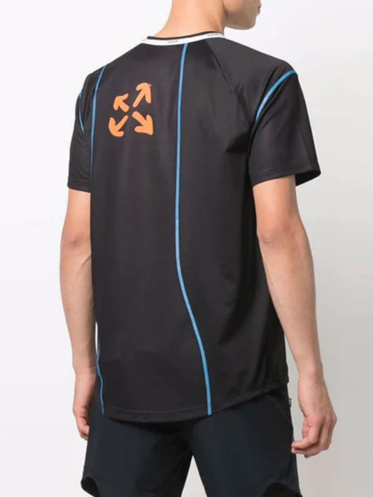 OFF-WHITE ACTIVE TEE BLACK