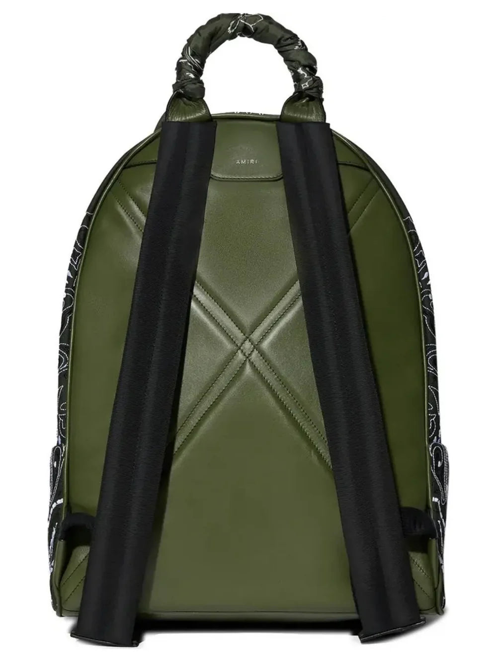 AMIRI BANDANA BACKPACK OLIVE GREEN