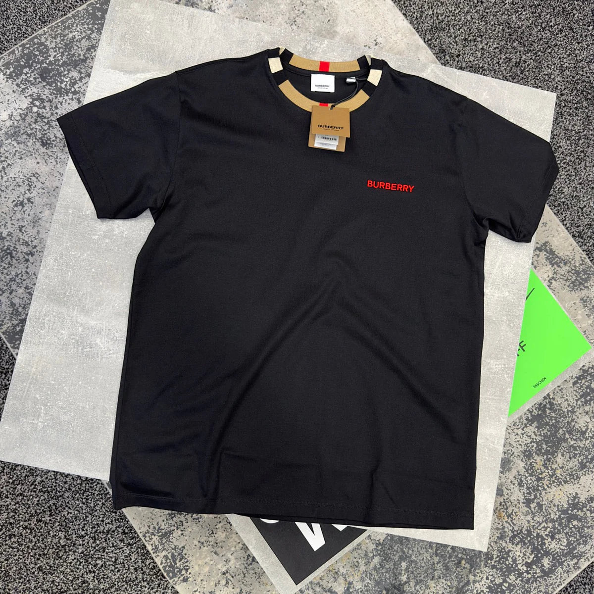 BURBERRY JAYSON TEE BLACK