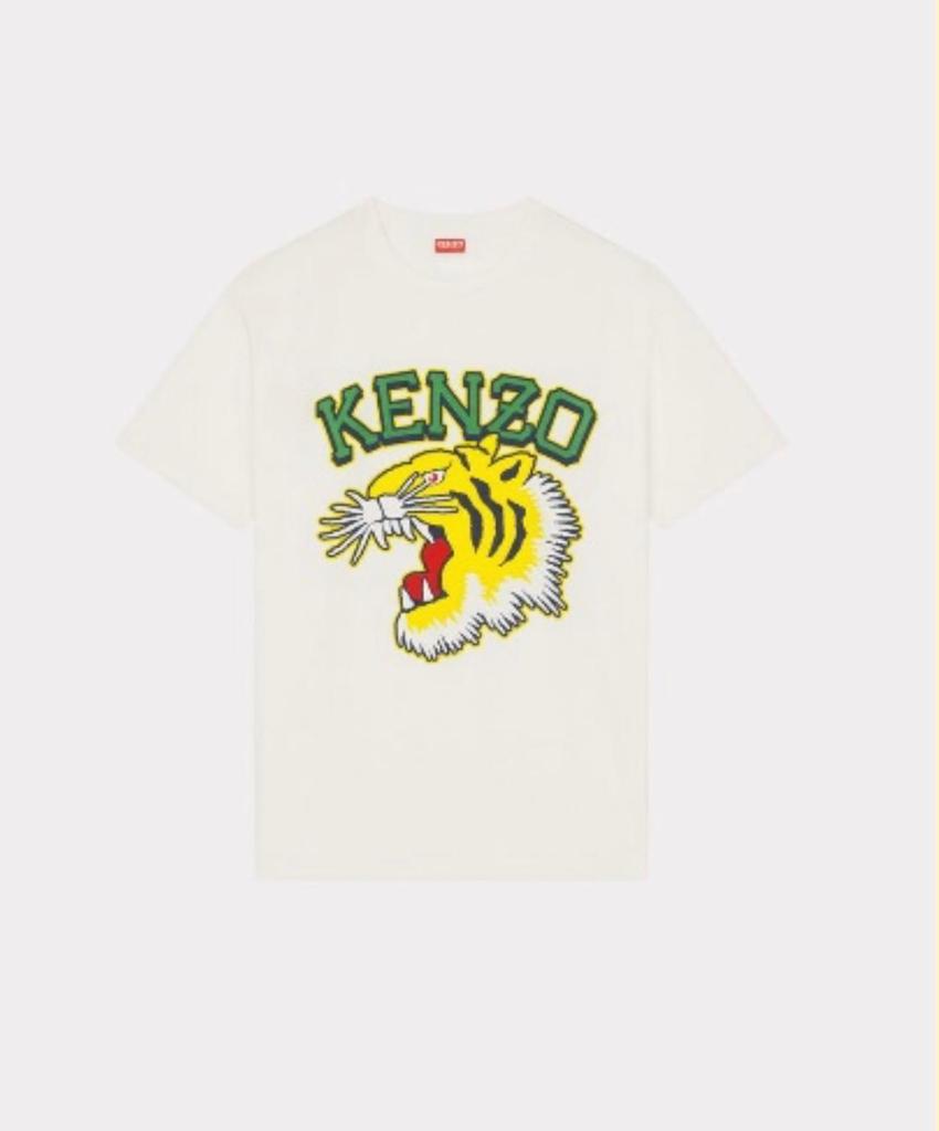 Kenzo Tiger Yellow Tee - White