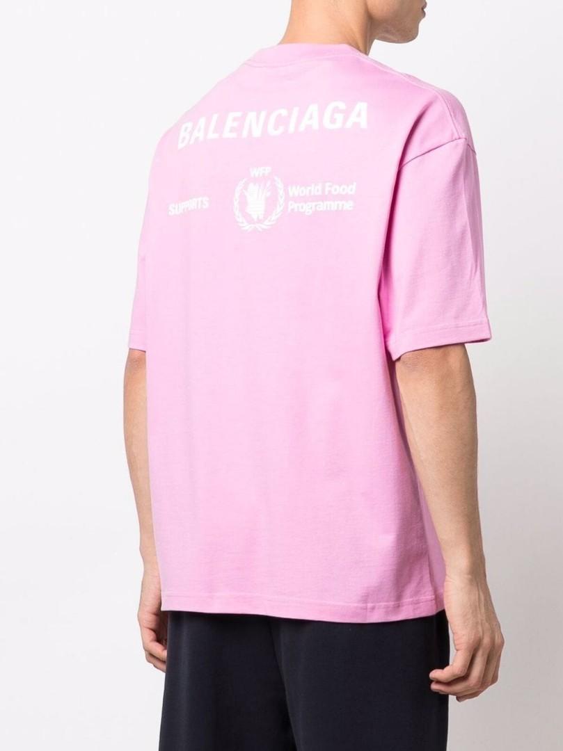 Balenciaga 2020 WFP Tee - Pink