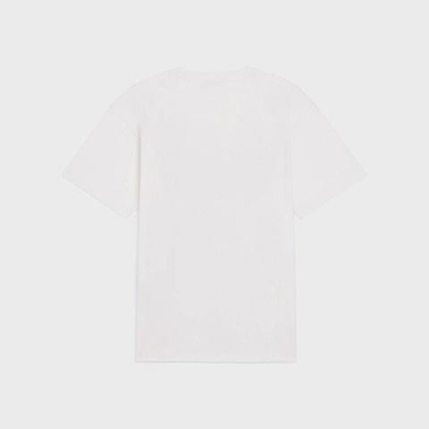 Celine SS23 Logo Tee - Chalk White