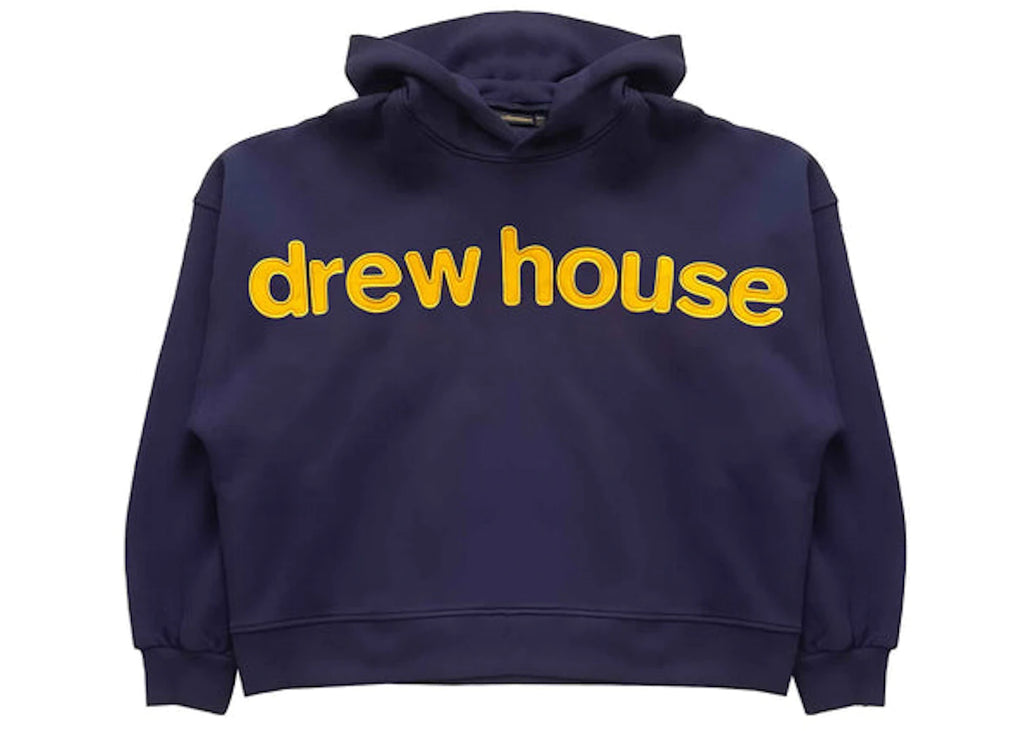 Drew House Box Hoodie Navy ??? HYPEWORLD