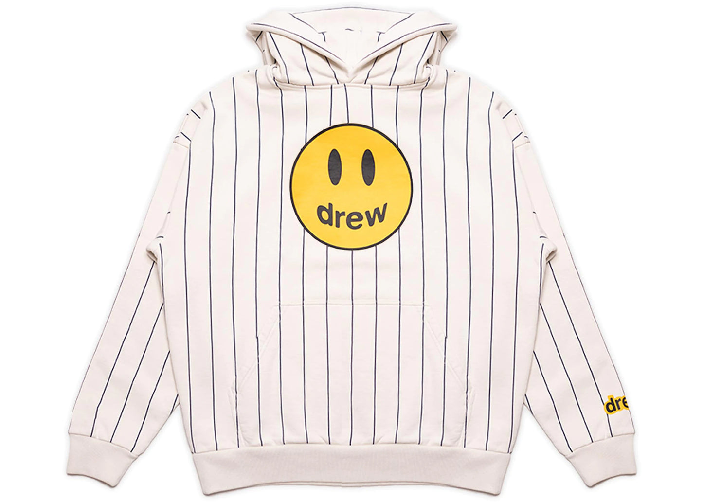 Drew Navy Pinstriped Hoodie