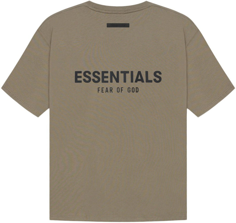 Essentials Front Logo Tee SS20 Taupe