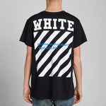 Off White Blue Collar Tee