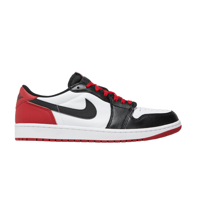 AJ1 Low Black Toe