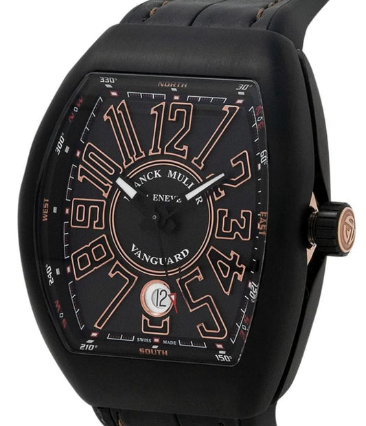 Franck Muller Vanguard 41 SC DT TT NR BR.5N TT NR 5N Black