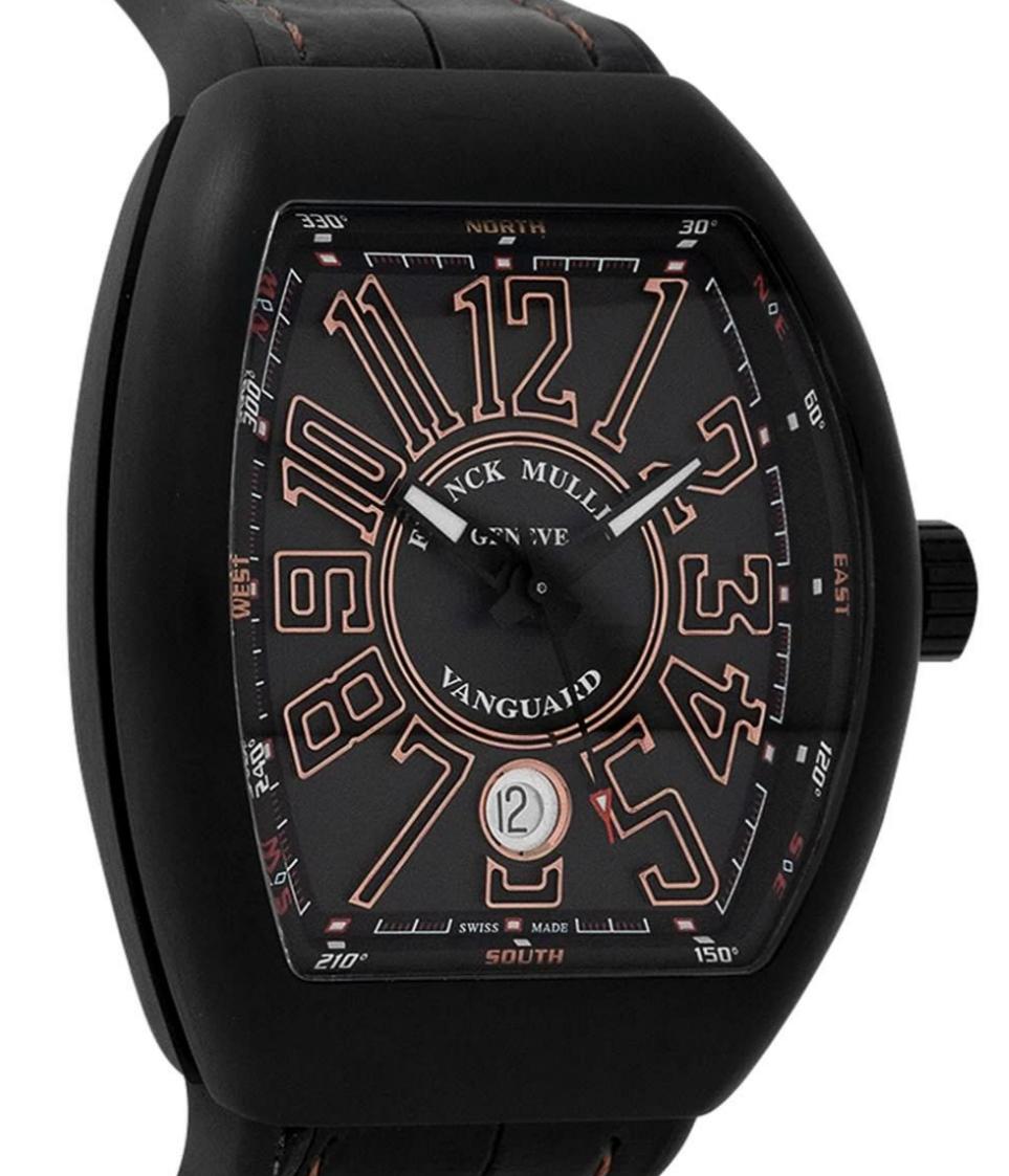 Franck Muller Vanguard 41 SC DT TT NR BR.5N TT NR 5N Black