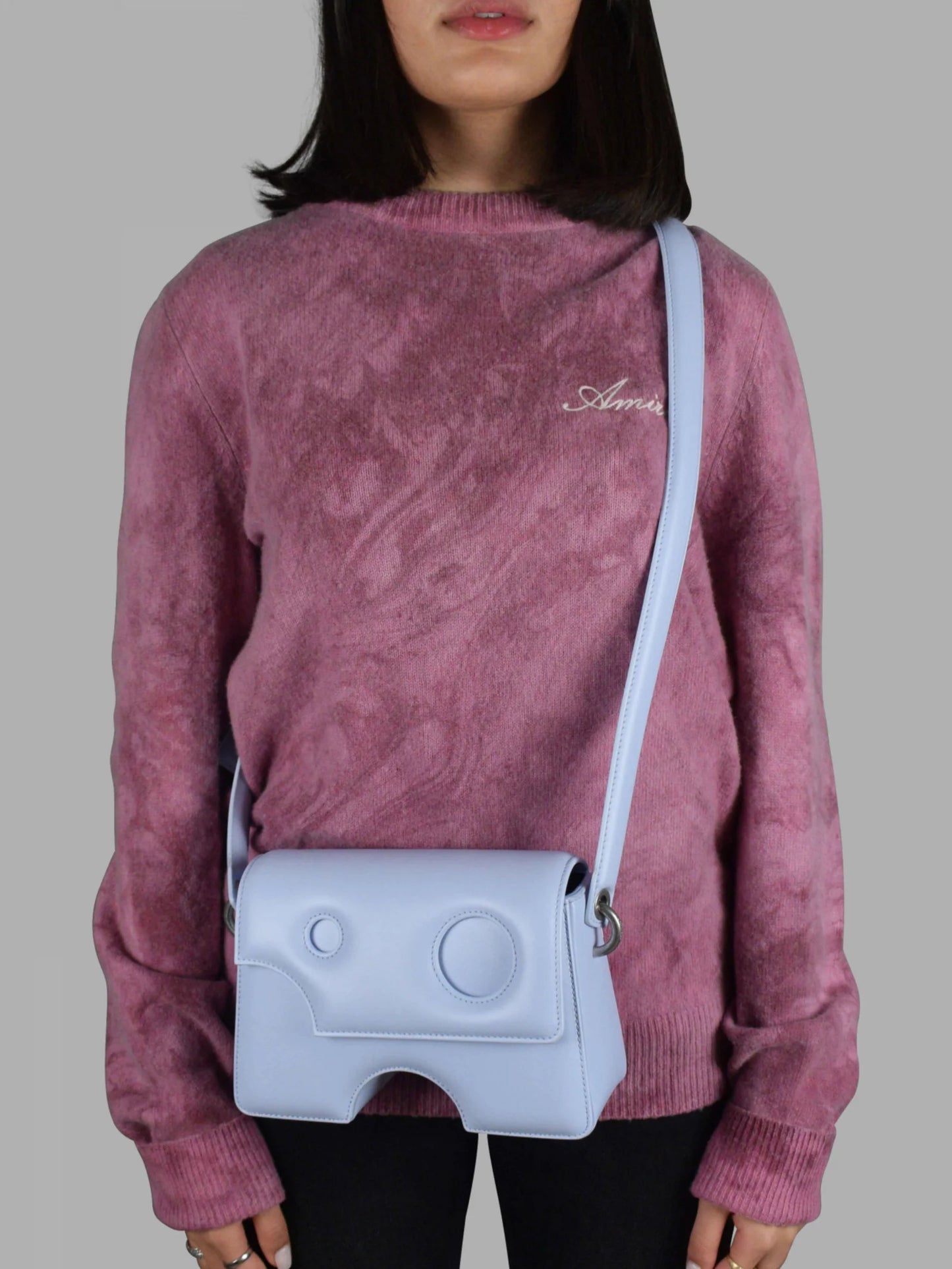 OFF WHITE BURROW 22 BAG LIGHT BLUE