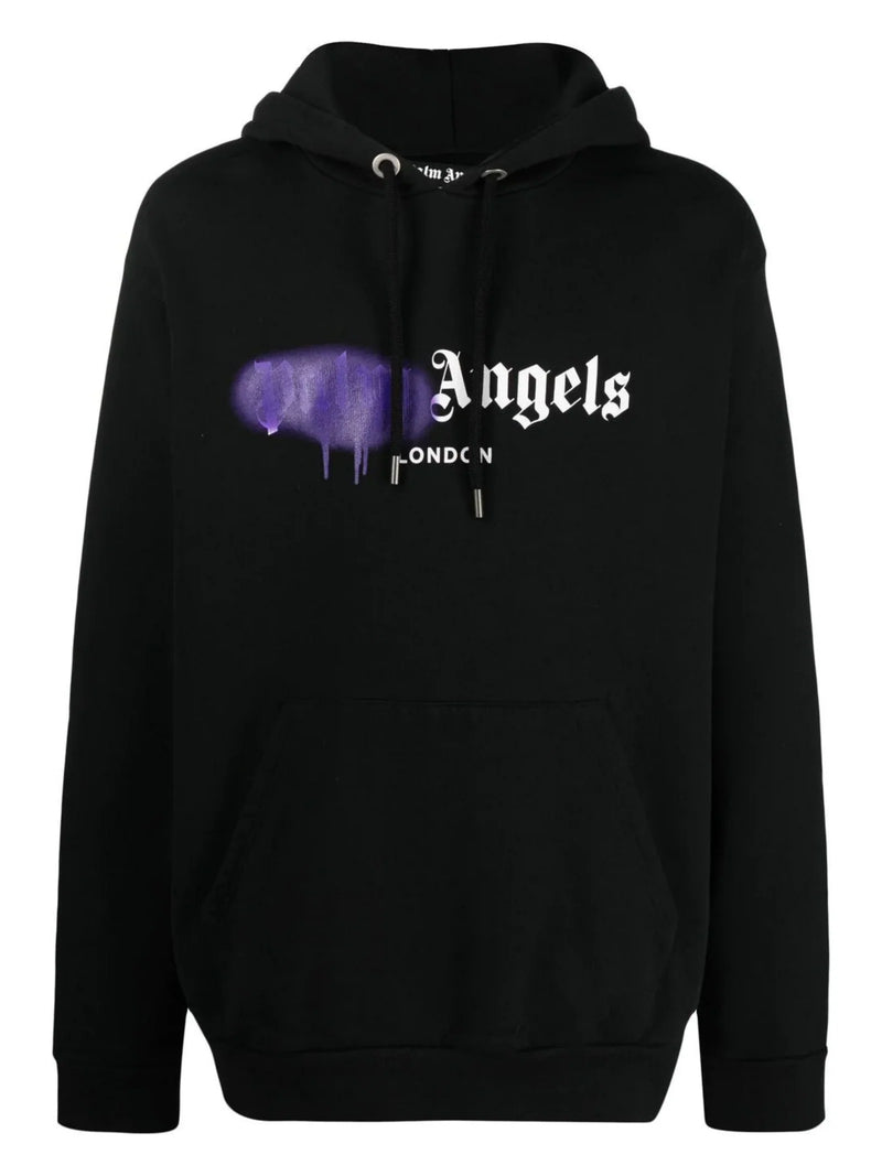 PALM ANGELS LONDON SPRAYED HOODIE