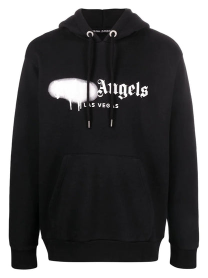 PALM ANGELS LAS VEGAS SPRAYED HOODIE