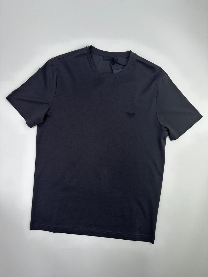 PRADA MINI LOGO TEE BLACK