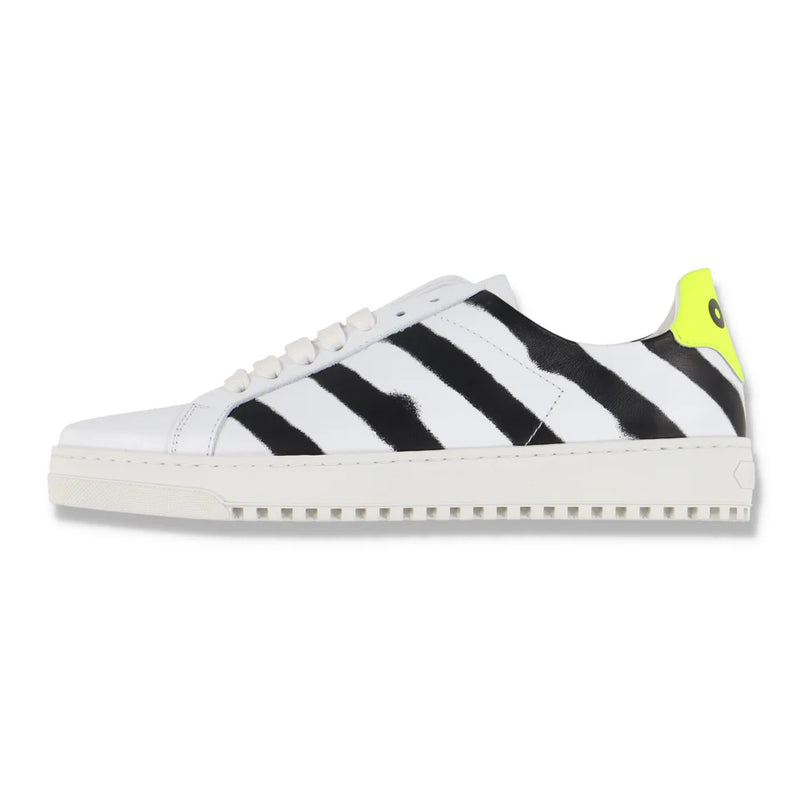 OFF-WHITE WHITE SPRAY DIAGONALS SNEAKERS