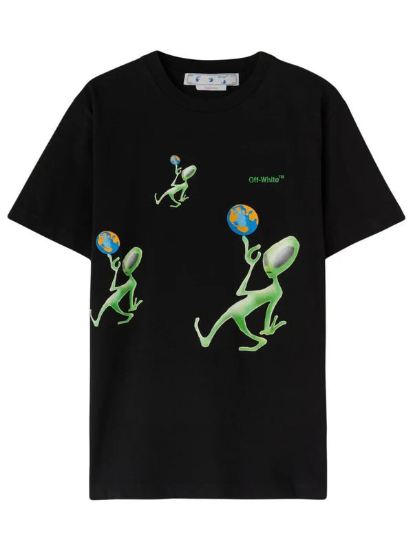 OFF-WHITE ALIEN ARROW SKATE TEE BLACK