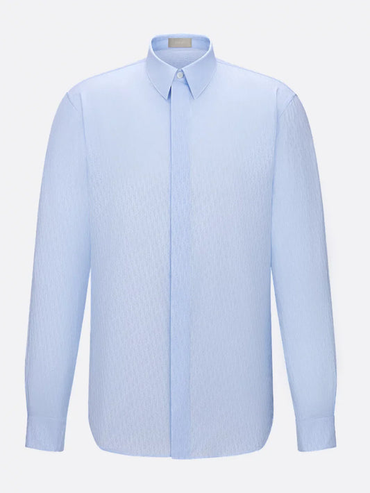 DIOR OBLIQUE SHIRT BLUE