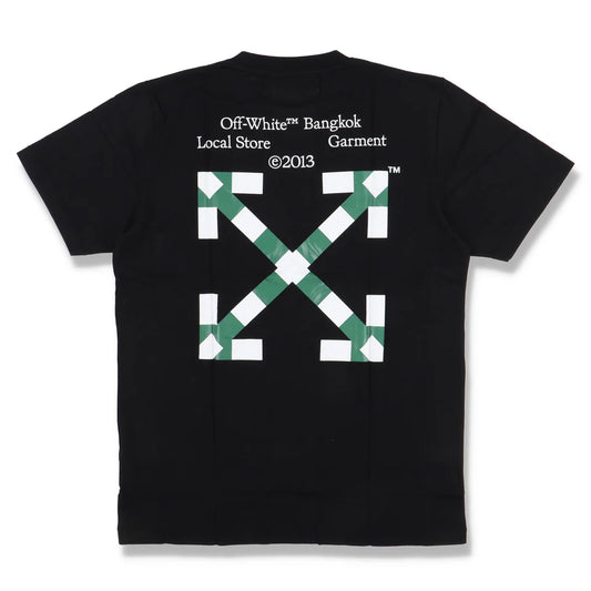 OFF-WHITE BLACK BANGKOK EXCLUSIVE ARROWS T-SHIRT