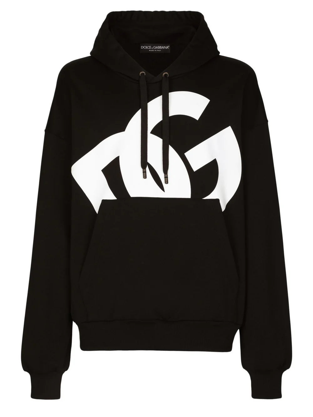 DOLCE & GABBANA DG HOODIE BLACK
