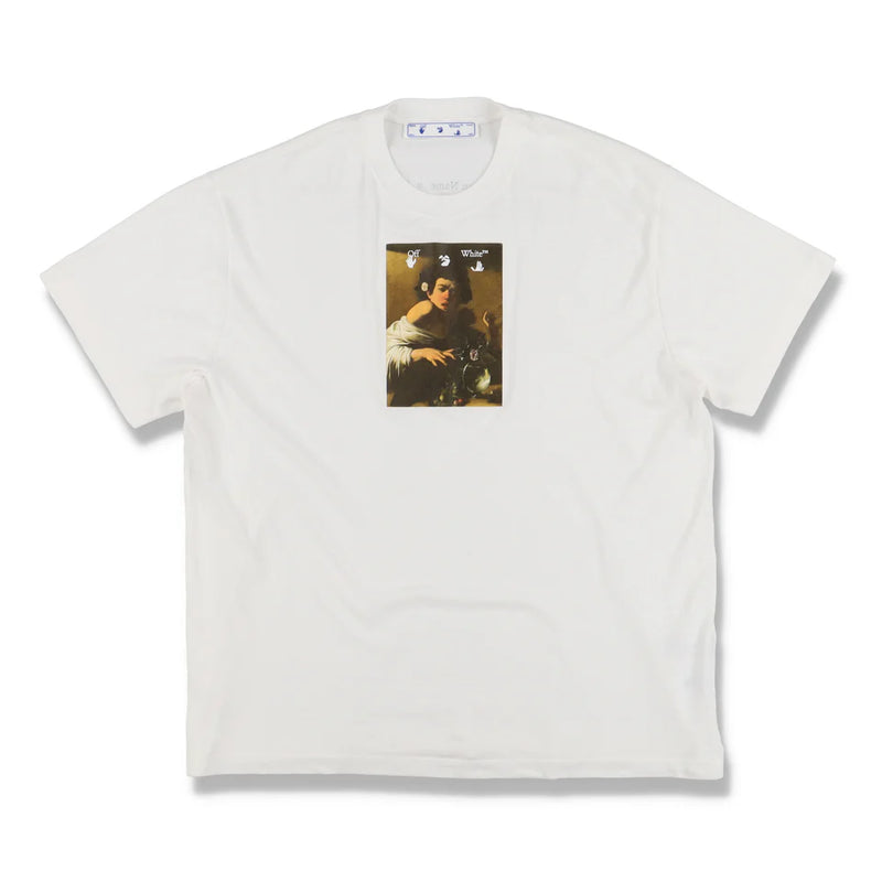 Off-White White Caravaggio Boy Oversized T-shirt