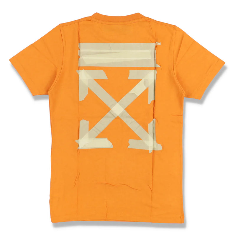 OFF-WHITE ORANGE TAPE ARROWS LOGO T-SHIRT