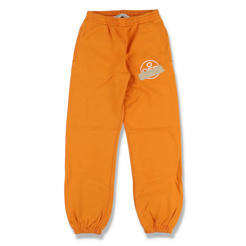 Off-White Orange Tape Diagonals Logo Sweatpants