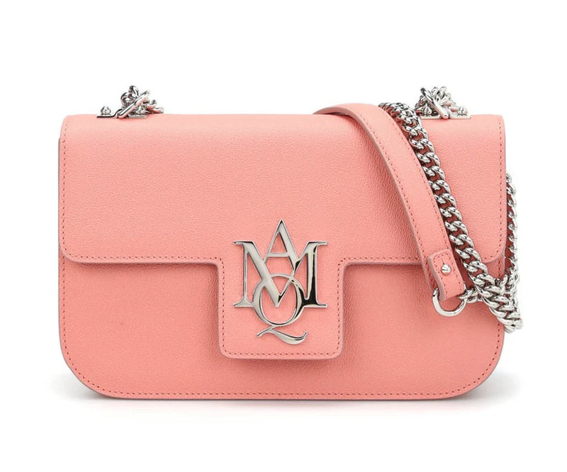 Alexander Mcqueen Pink Insignia Handbag