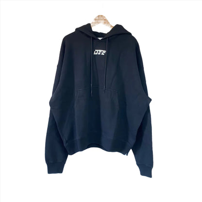 OFF-WHITE BLACK OFF LOGO OVERSIZED HOODIE