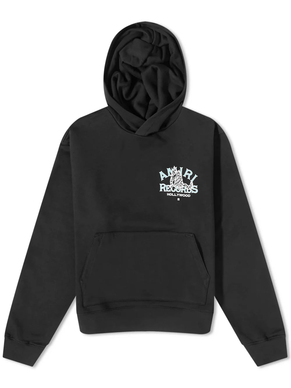AMIRI RECORDS WOLF HOODIE BLACK