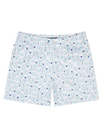 Amiri Interweave Swim Shorts (Light Blue)