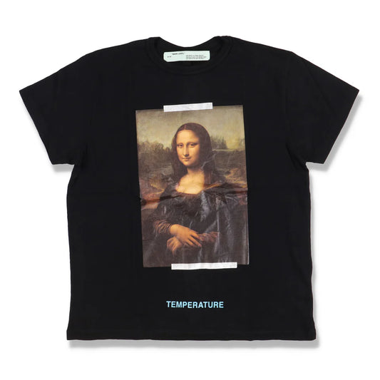 OFF-WHITE BLACK MONA LISA ARROWS OVERSIZED T-SHIRT