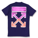 OFF-WHITE PINK AND ORANGE MARKER ARROWS T-SHIRT