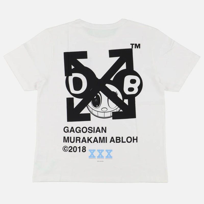 Off-White × Takashi Murakami Future History Gagosian Arrows T-Shirt