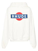 RHUDE RACER LOGO HOODIE