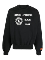 HERON PRESTON MEDIEVAL HERON SWEATER BLACK