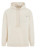 LOEWE POCKET PATCH HOODIE BEIGE