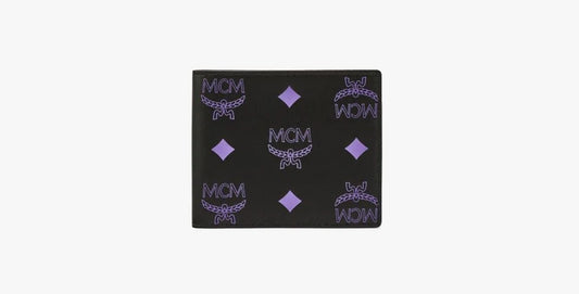 MCM Bifold (Black/Purple)