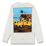 OFF-WHITE WHITE DONDI GRAFFITI LOGO T-SHIRT