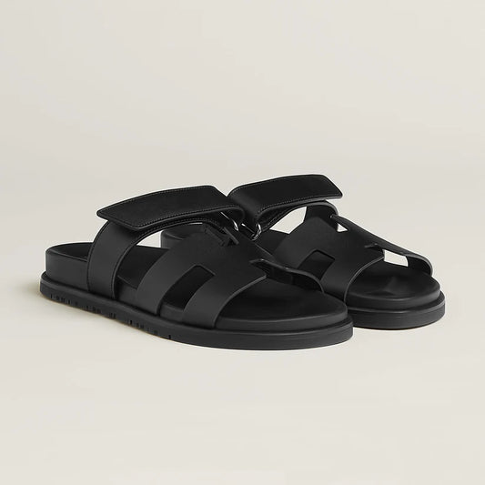 Hermes Chypre Sandal (Black)