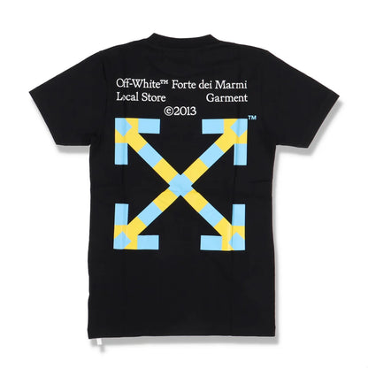 OFF-WHITE BLACK FORTE DEI MARMI EXCLUSIVE ARROWS T-SHIRT