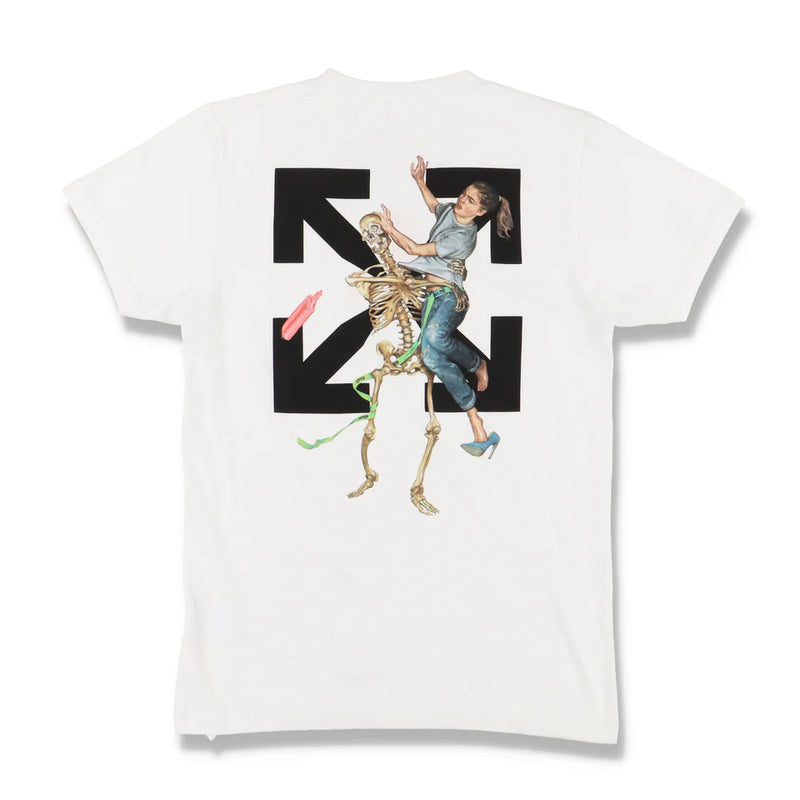 OFF-WHITE WHITE PASCAL SKELETON ARROWS T-SHIRT