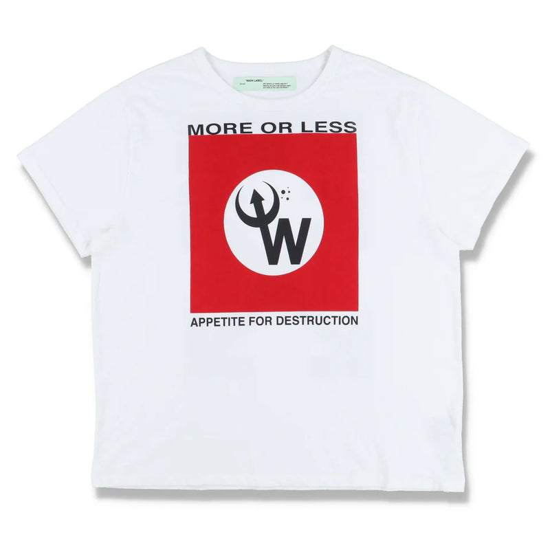 Off-White x Guns N Roses Appetite for Destruction Arrows Oversized T-Shirt