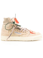 OFF-WHITE OFF-COURT 3.0 HIGH TOP SNEAKERS BEIGE