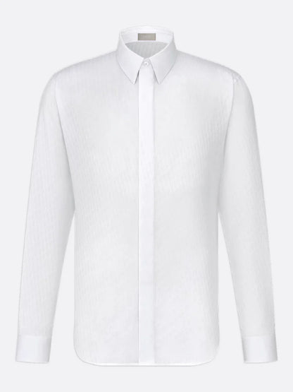 DIOR OBLIQUE SHIRT WHITE