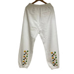 Off-White White Brushstroke Multicoloured Arrows Sweatpants