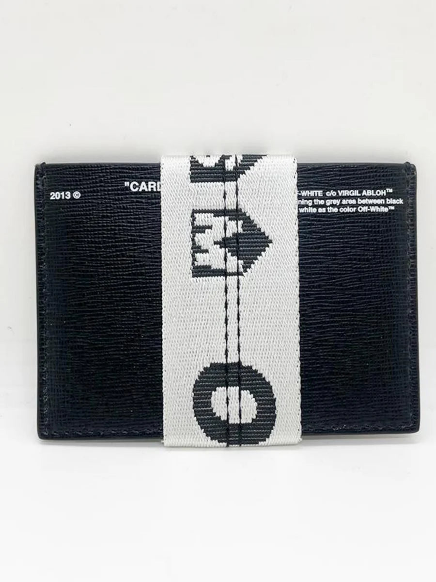 Off-White X DSM Card Holder Black White